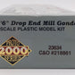 Proto 2000 23634 HO C&O Drop End Mill Gondola Kit EX/Box