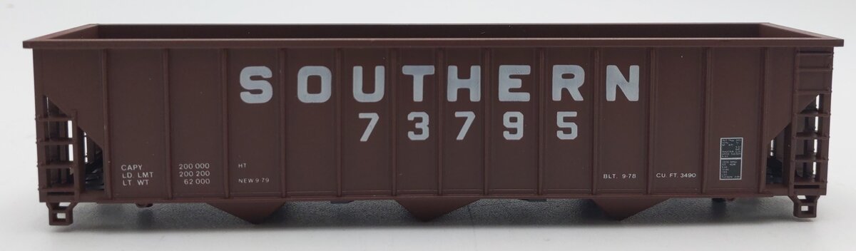 Con-Cor 0001-009304 HO Scale Southern 12 Panel 100 Ton Coal Hopper #73795 EX/Box