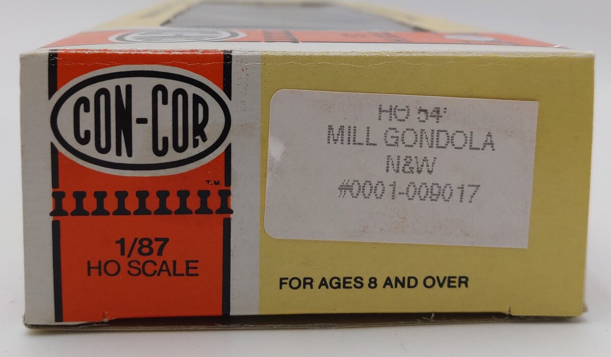Con-Cor 0001-009017 HO Scale NW 54' Mill Gondola #187205 EX/Box