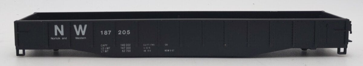 Con-Cor 0001-009017 HO Scale NW 54' Mill Gondola #187205 EX/Box
