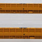 Walthers 932-240302 HO 89' Flush Deck Flat Car Twin 45 (2 Pack): 157936, 158932 EX/Box