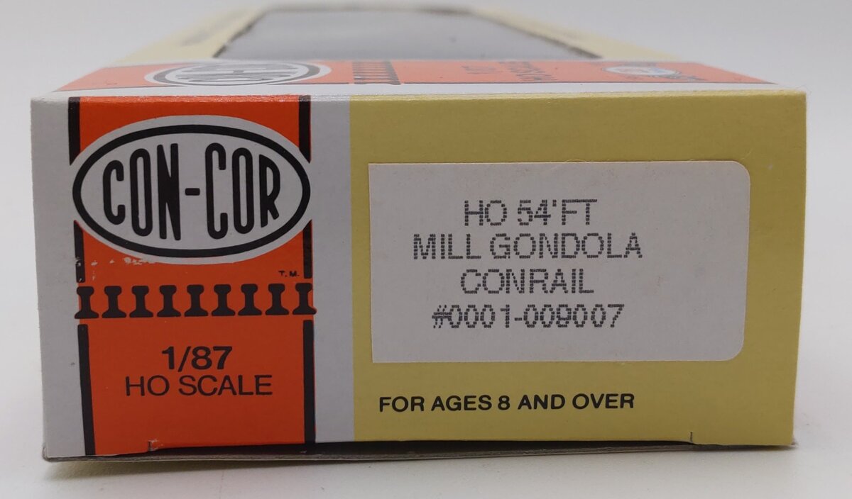Con-Cor 0001-009007 HO Scale CR 54' FT Mill Gondola #387878 EX/Box