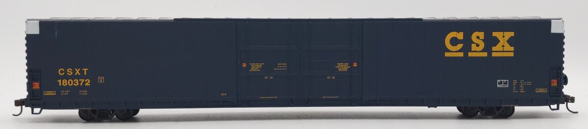 Walthers 932-3512 HO Scale 86' CSX Pullman Standard Hi-Cube Box Car #180372 EX/Box