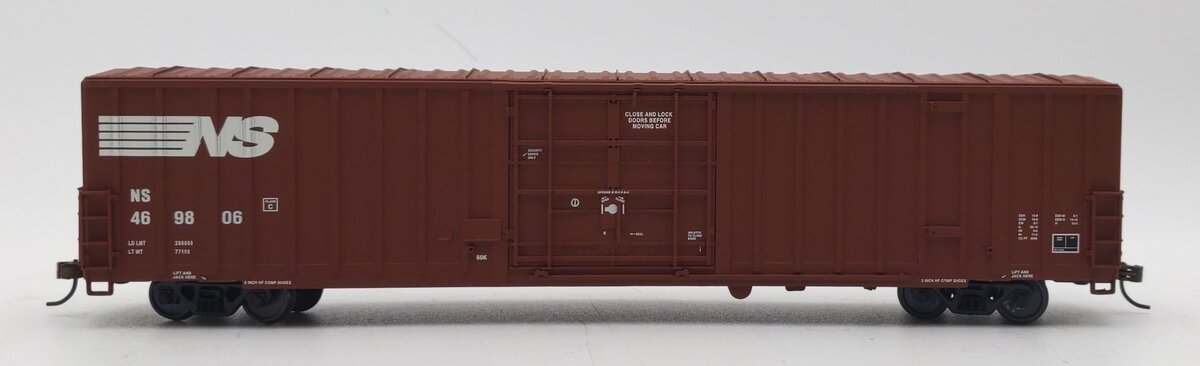 Walthers 932-6043 HO Scale Norfolk Southern 60' Gunderson Boxcar #469806 EX/Box