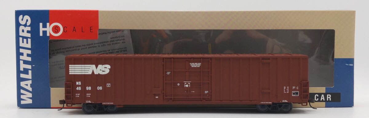 Walthers 932-6043 HO Scale Norfolk Southern 60' Gunderson Boxcar #469806 EX/Box