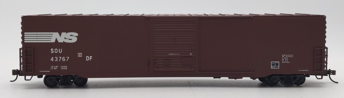 Walthers 932-3555 HO NS Pullman Standard 60' Auto Box Car - Single Door #43767 LN/Box