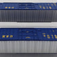 Walthers 932-27102 HO CSX "Big Blue" Gunderson 50' Hi-Cube Boxcar (Pack of 2) EX/Box