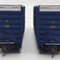 Walthers 932-27102 HO CSX "Big Blue" Gunderson 50' Hi-Cube Boxcar (Pack of 2) EX/Box