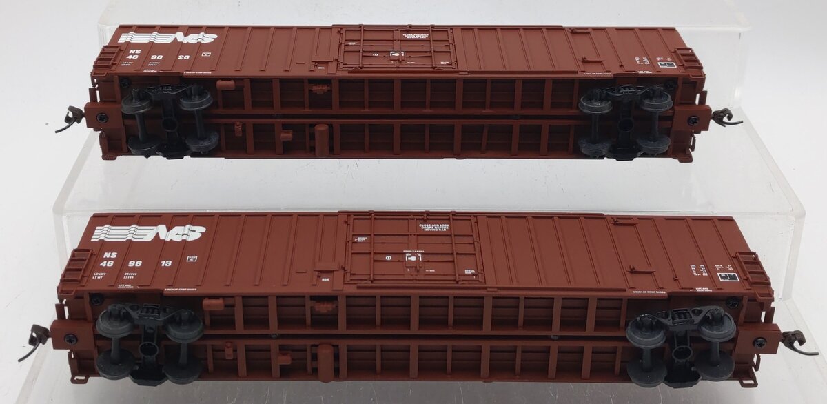 Walthers 932-26043 HO Scale Norfolk Southern 60' Gunderson Boxcars (2-Pack) EX/Box