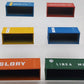 Athearn 2311 HO "Containers of the World" Containers (Set of 6) EX/Box