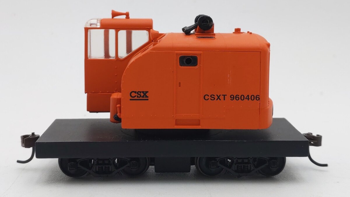 Walthers 932-5076 HO Scale CSXT American Crane Car #960406 -Powered EX/Box