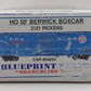 Branchline Trains 2121 HO Pickens 50' Berwick Boxcar Kit #54024 EX/Box