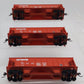 Walthers 932-34207 HO Scale Norfolk Southern Ballast Hopper 3-Pack LN/Box