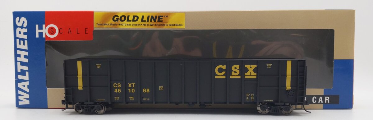Walthers 932-4073 HO Scale CSX Wood Hip Gondola Car #451068 EX/Box