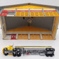Model Power 688 HO Scale Built-up Shell Station with Tanker EX