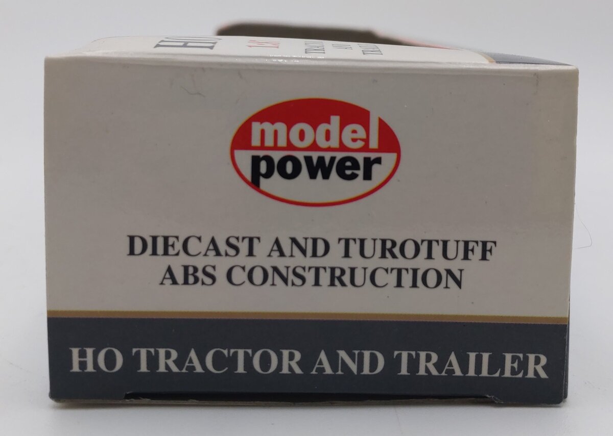 Model Power 16000 1:87 Arrow Spring Water Co. Short Haul Tractor W/Tank Trailer EX/Box