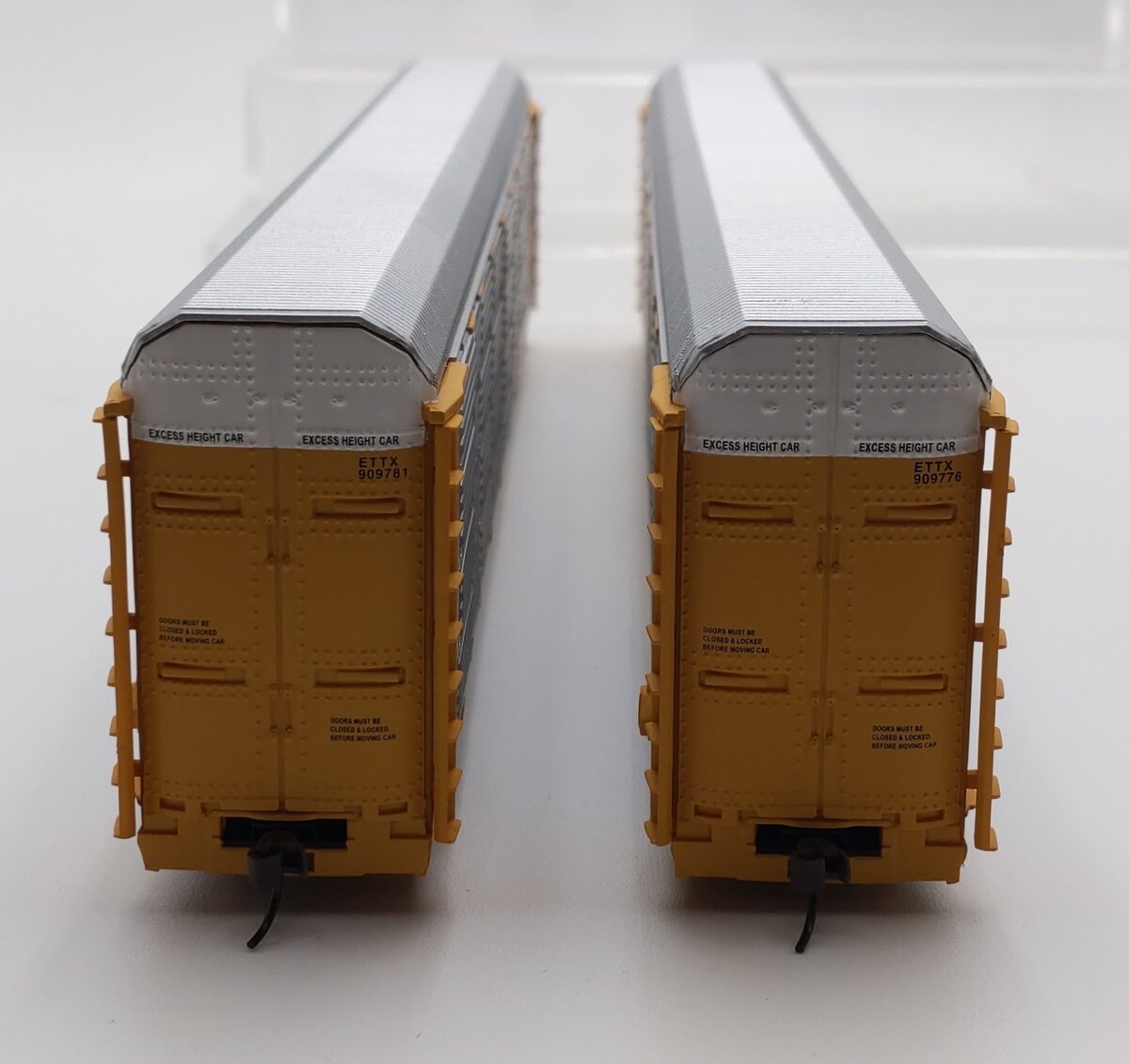 Walthers 932-24870 HO Scale Florida East Coast Thrall 89' Auto Carrier 2 Pack LN/Box