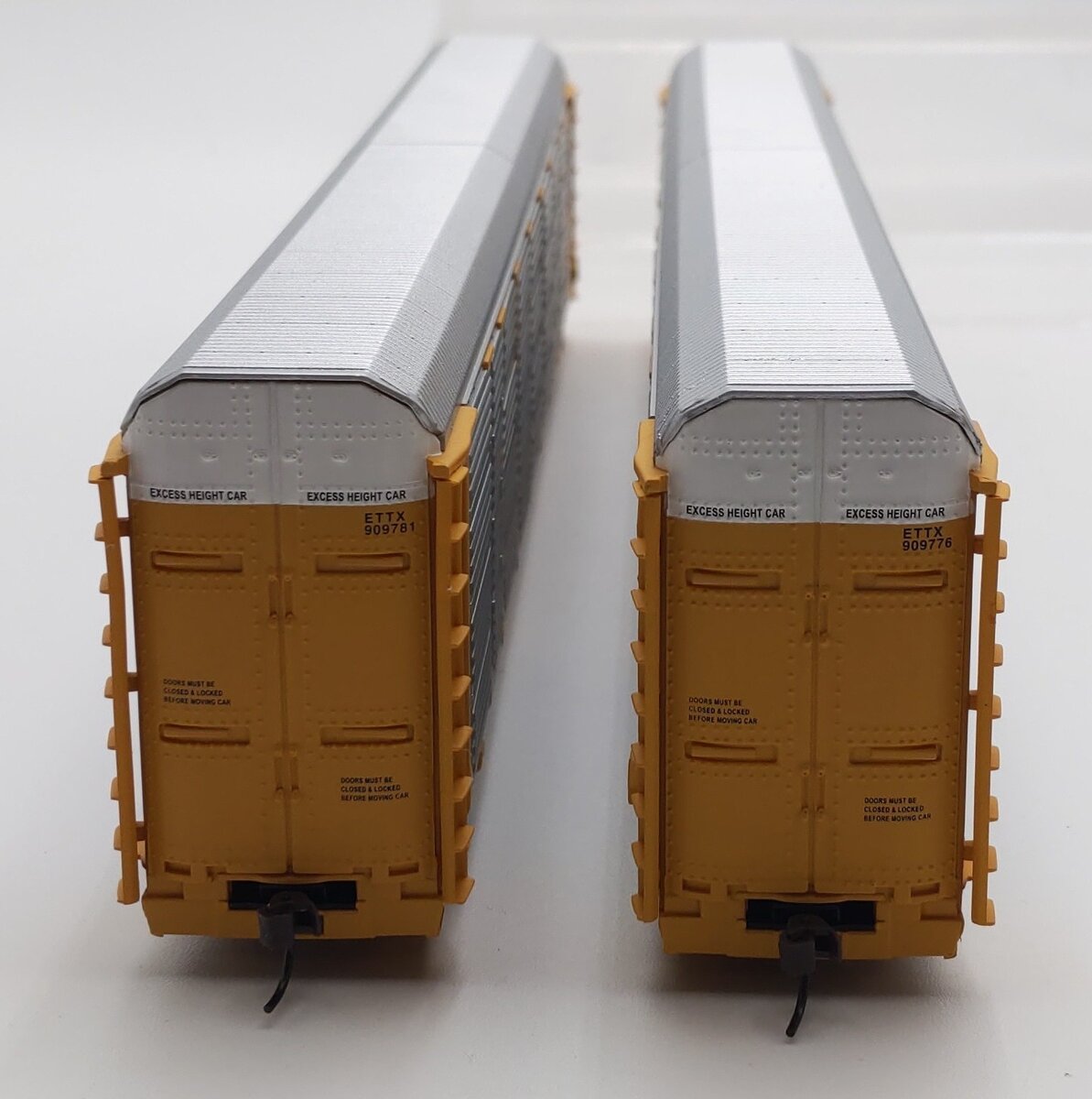 Walthers 932-24870 HO Scale Florida East Coast Thrall 89' Auto Carrier 2 Pack LN/Box