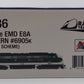 Rapido Trains 28036 HO Southern Crescent EMD E8A Diesel Locomotive #6905K EX/Box