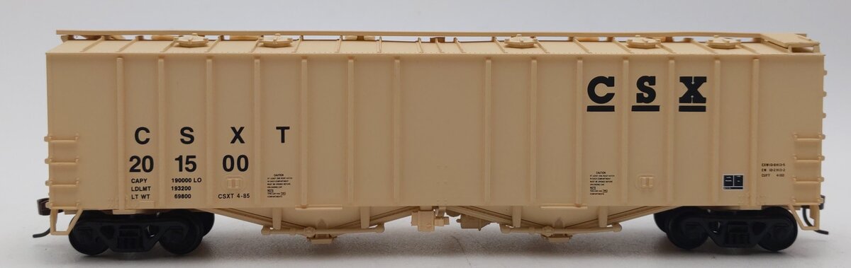 Walthers 932-3685 HO CSXT 50' Airslide Covered Hopper #201500 EX/Box