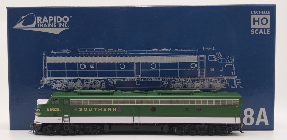 Rapido Trains 28034 HO Southern Crescent EMD E8A Diesel Locomotive #2925R EX/Box