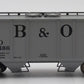 Atlas 1812 HO Scale Baltimore & Ohio 2 Bay Covered Hopper #631386 EX/Box
