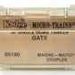 Micro-Trains 06500190 N Diamond Chemicals 39' Single Dome Tank Car #71574 LN/Box
