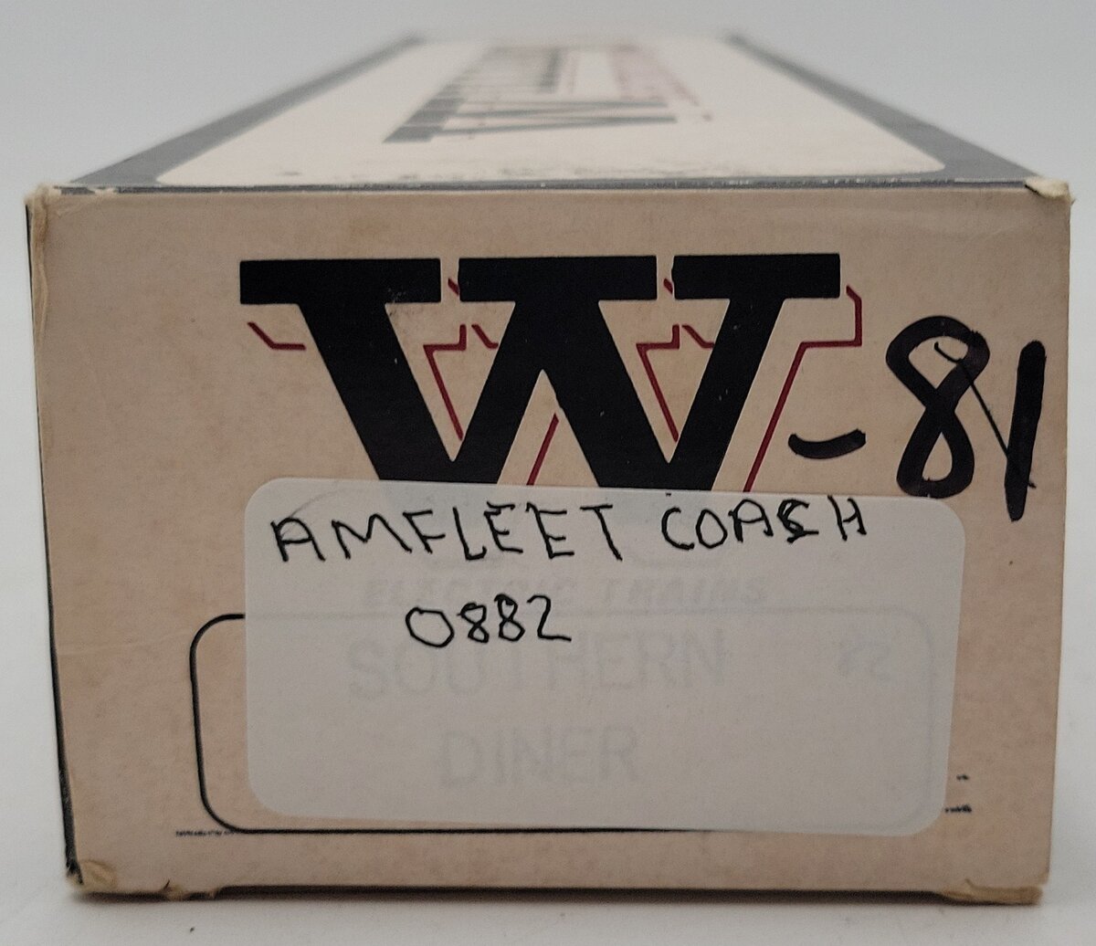 Williams 2882 O Gauge Amtrak Coach Passenger Car EX/Box