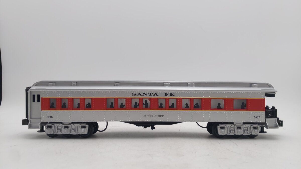 Williams O Gauge Santa Fe "Super Chief" Observation Car #2607 EX