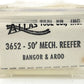 Atlas 3652 Bangor & Aroostook 50' Mechanical Reefer #98 EX/Box