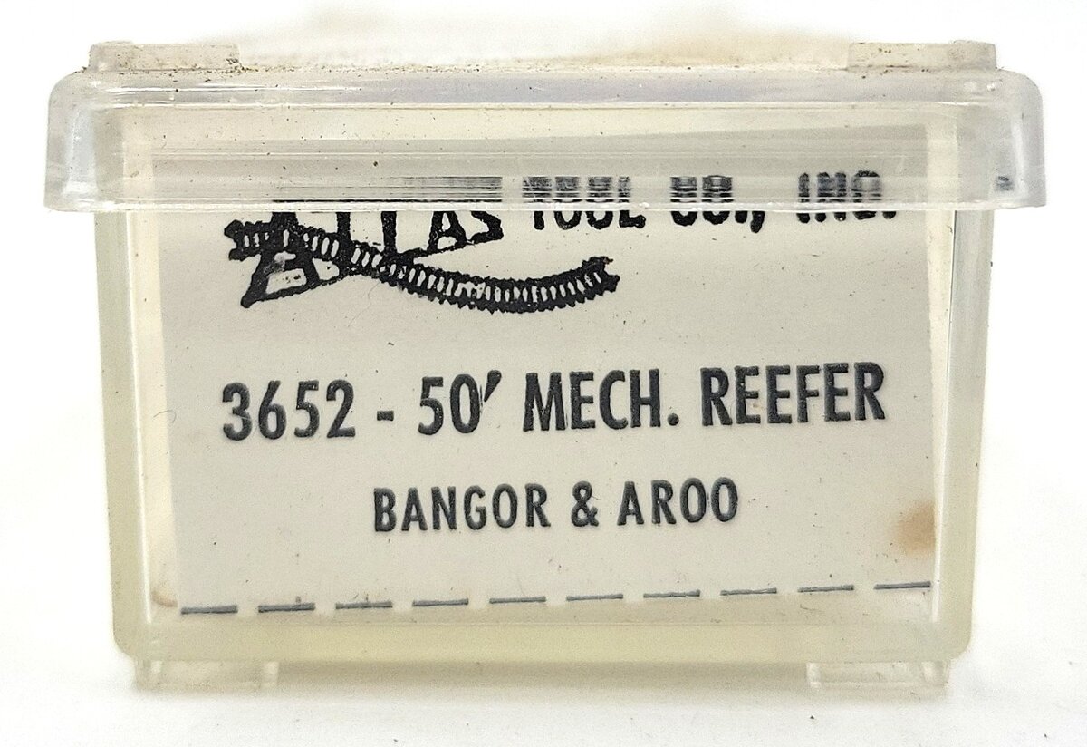 Atlas 3652 Bangor & Aroostook 50' Mechanical Reefer #98 EX/Box
