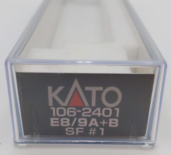 Kato 106-2401 N Scale Santa Fe E8/9 B Unit Diesel Locomotive with DCC EX/Box