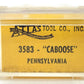 Atlas 3583 N Scale Pennsylvania Caboose #983749 LN/Box