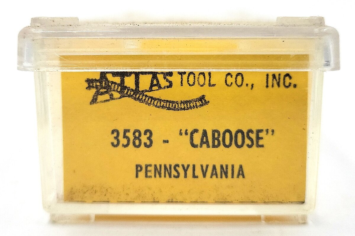 Atlas 3583 N Scale Pennsylvania Caboose #983749 LN/Box