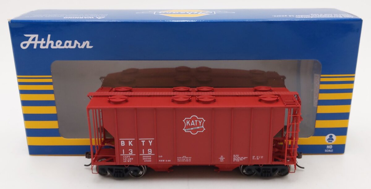 Athearn ATH63819 HO Scale Missouri-Kansas-Texas PS 2600 Covered Hopper #1319 LN/Box
