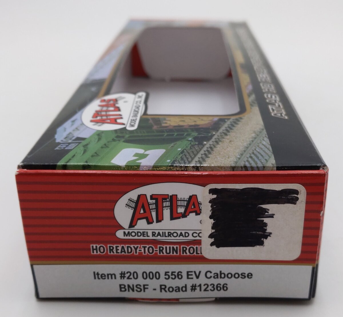 Atlas 20000556 HO Burlington Northern Santa Fe Extended Vision Caboose #12366 LN/Box