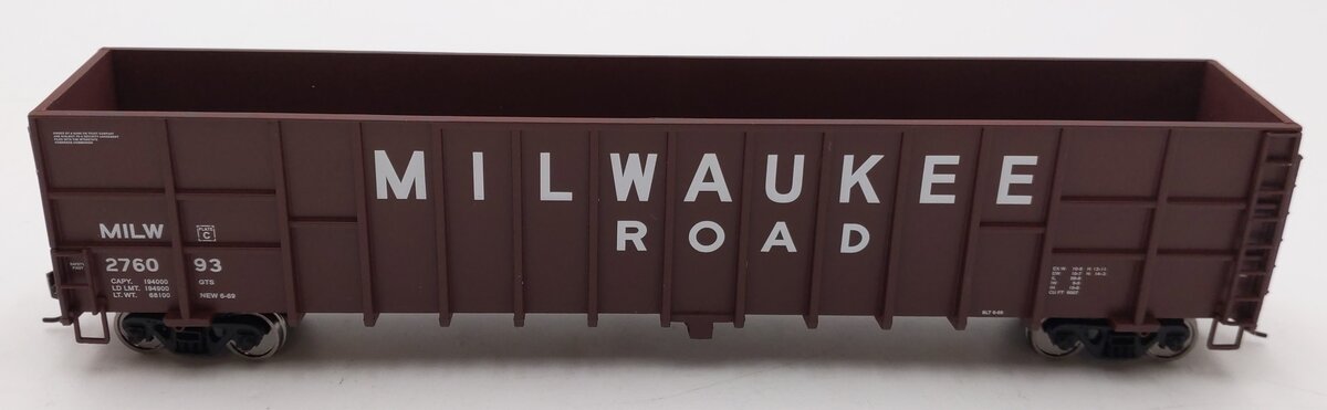 Walthers 910-6118 HO Scale Milwaukee Road 61' Wood Chip Gondola #276093 LN/Box