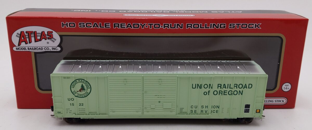 Atlas 20005879 HO Union Railway Of Oregon FMC 5077 Double Door Box Car #1522 LN/Box