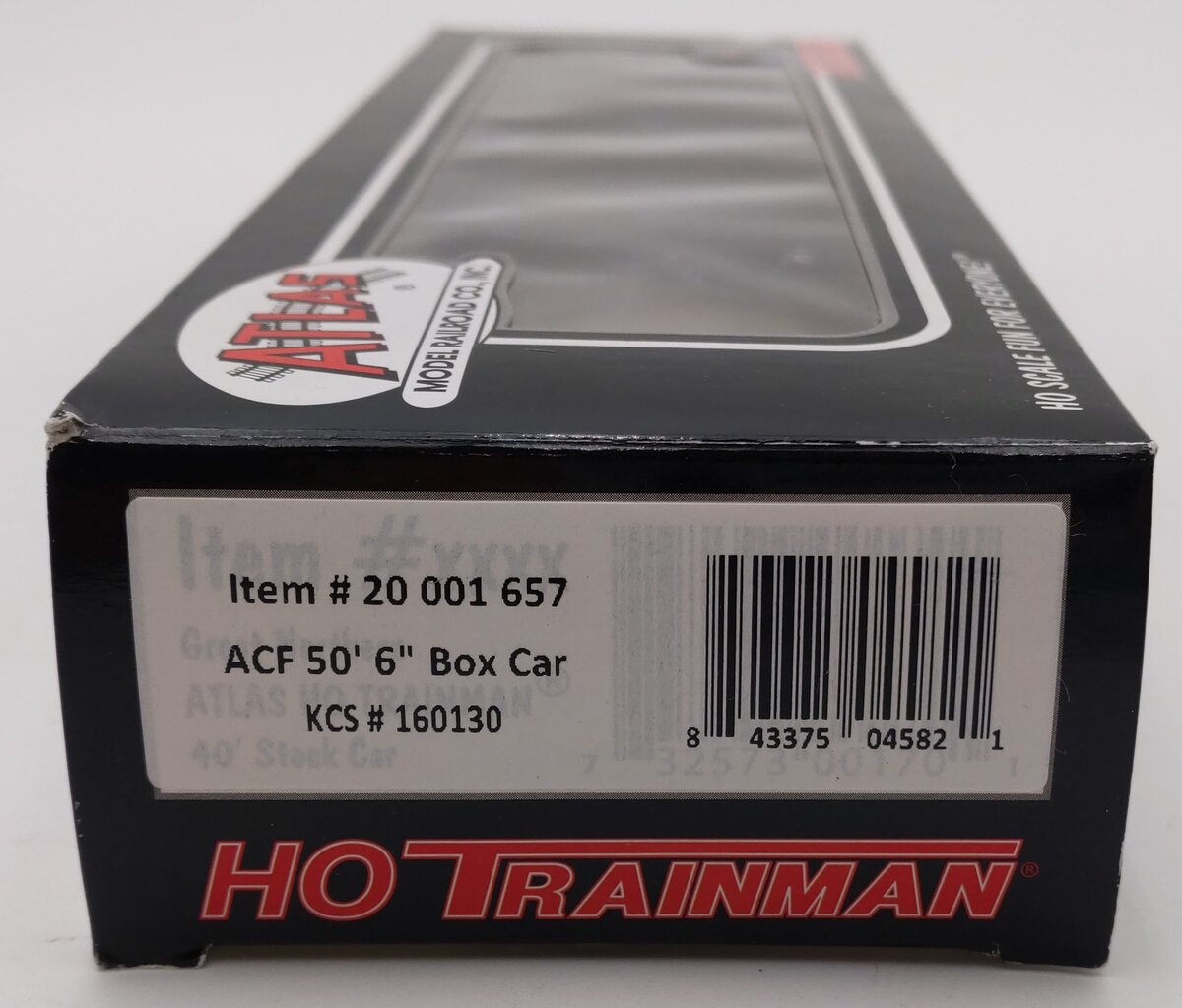 Atlas 20001657 HO Scale Kansas City Southern ACF 50' 6