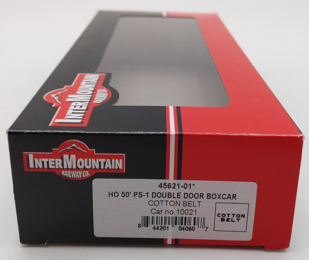 InterMountain 45621-01 HO Scale Cotton Belt 50' PS-1 Double Door Boxcar #10021 LN/Box