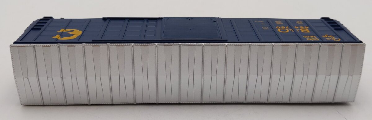 Walthers 910-2319 HO Chessie System B&O 50' Waffle-Side Boxcar RTR #484760
