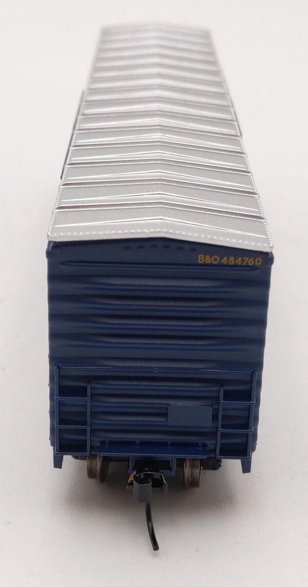 Walthers 910-2319 HO Chessie System B&O 50' Waffle-Side Boxcar RTR #484760