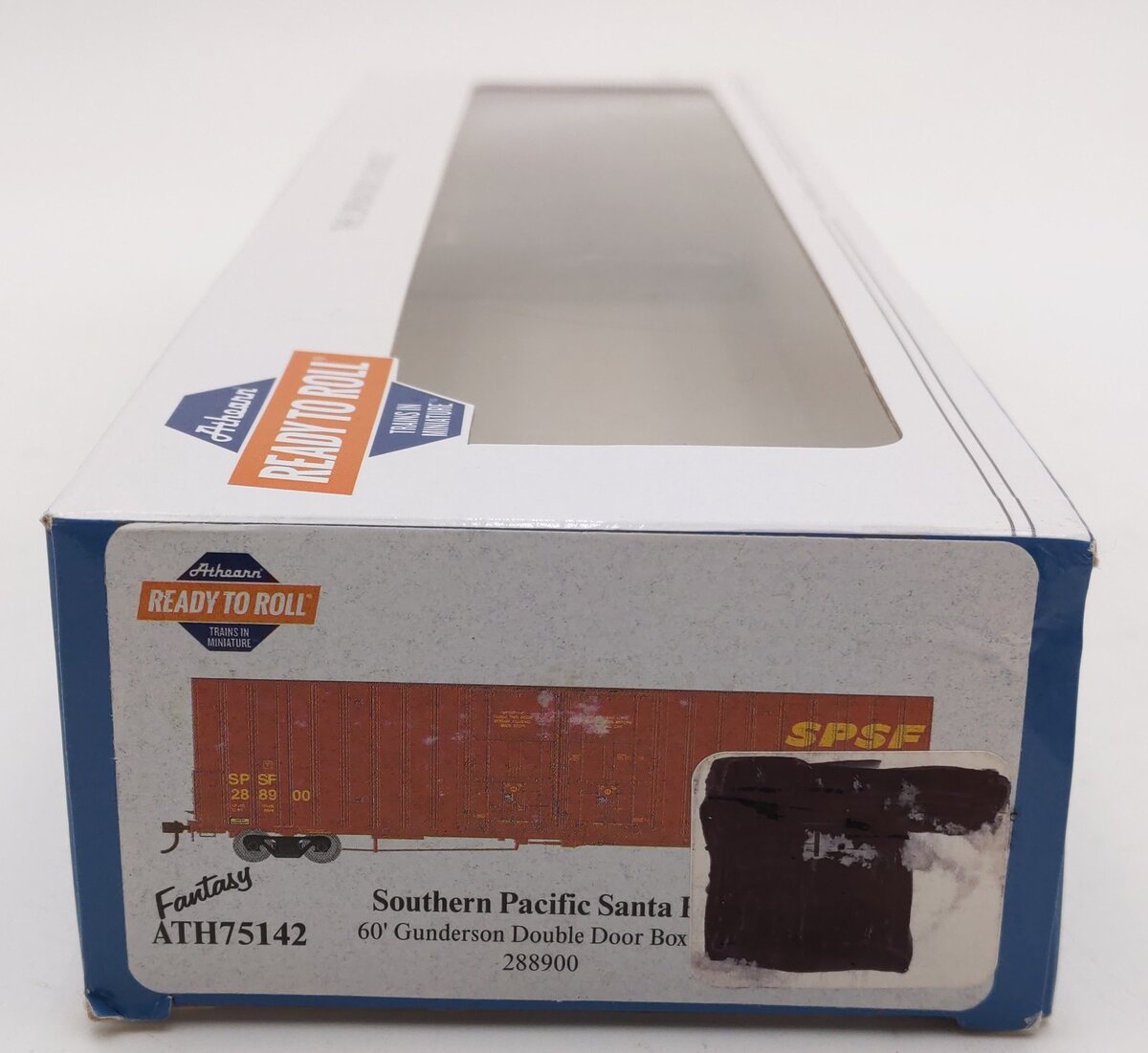 Athearn ATH75142 HO Scale SPSF 60' Gunderson Double-Door Boxcar #288900 VG/Box