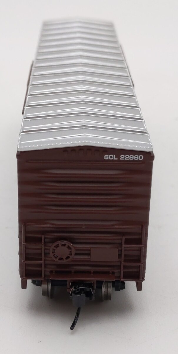 Walthers 910-46719 HO Seaboard Coast Line 50' Waffle Side Boxcar RTR #22960