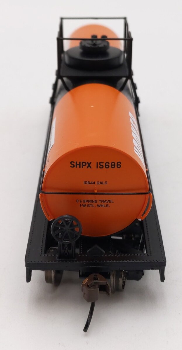 Bachmann 75803 HO Hooker Chemicals Chemical Tank Car #15686 EX/Box