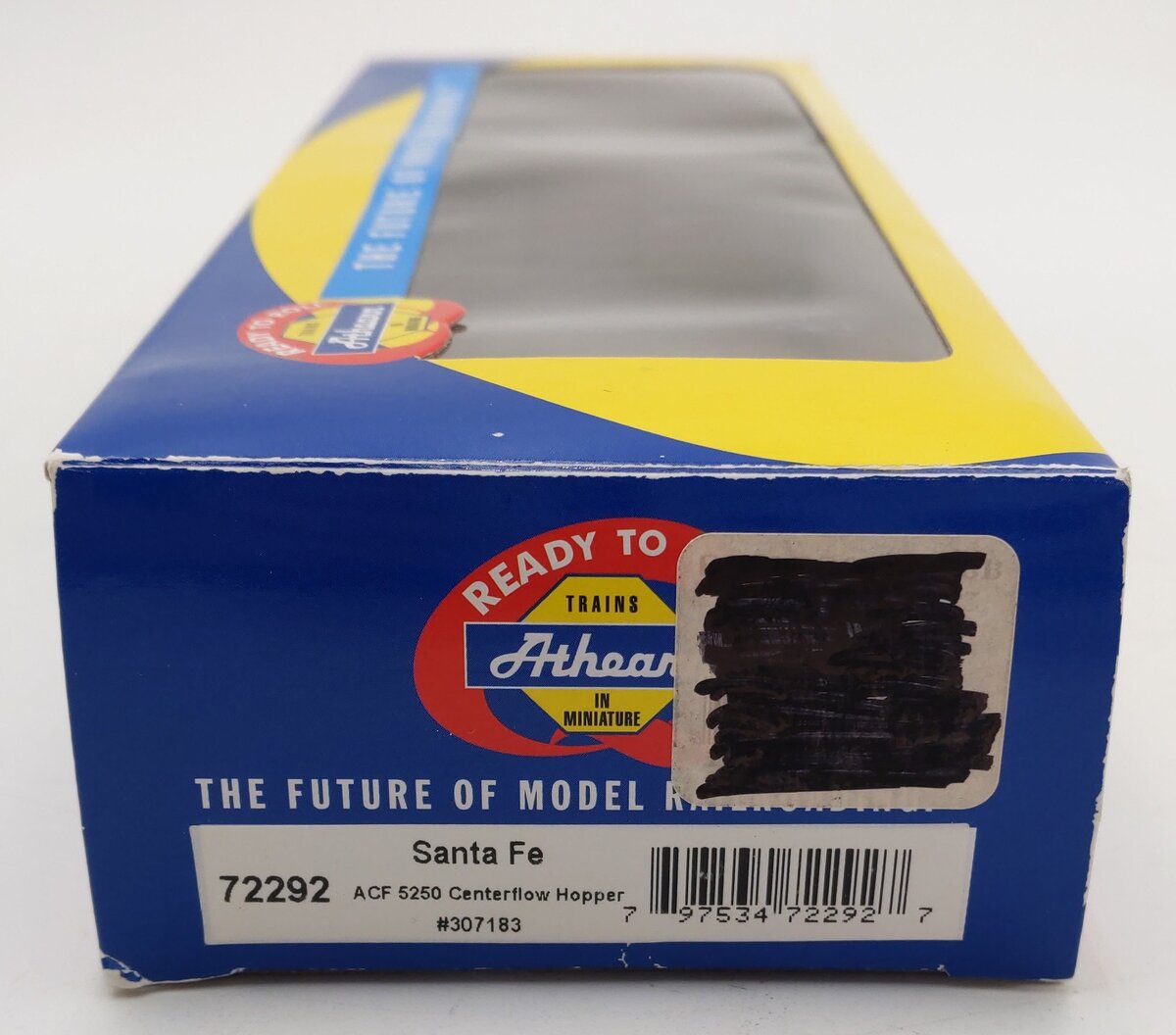 Athearn 72292 HO Scale Santa Fe ACF 5250 Centerflow Hopper #307183 LN/Box