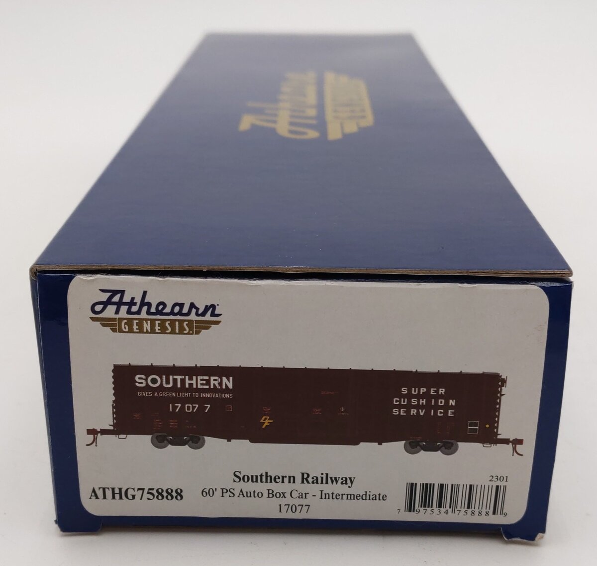 Athearn ATHG75888 HO Scale Southern Railway 60' PS Auto Boxcar #17077 LN/Box