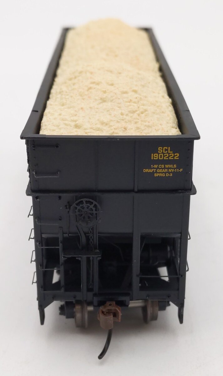 Athearn ATH76573 HO Scale Seaboard Coast Line 40' Wood Chip Hopper #190222 LN/Box