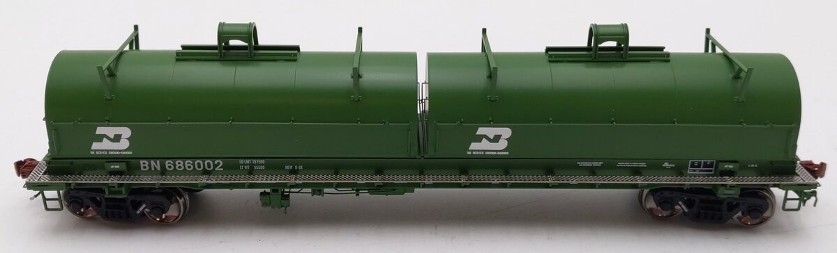Scale Trains SXT40265 HO Scale Burlington Northern 48' Coil Steel Car #686002 LN/Box