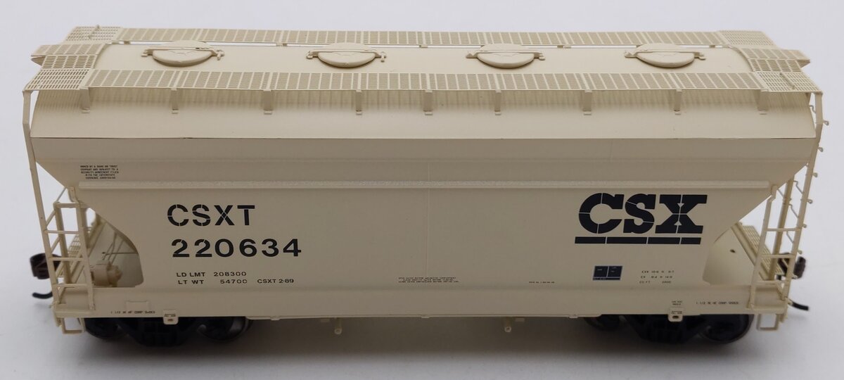 Athearn ATH81053 HO Scale CSX ASF 2970 2-Bay Hopper #220634 LN/Box